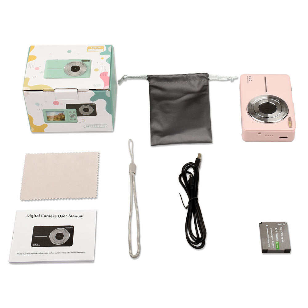 Children's HD Mini Digital Camera - Ideal Entry-Level Camera for Boys and Girls, Perfect Gift for Christmas and Birthdays