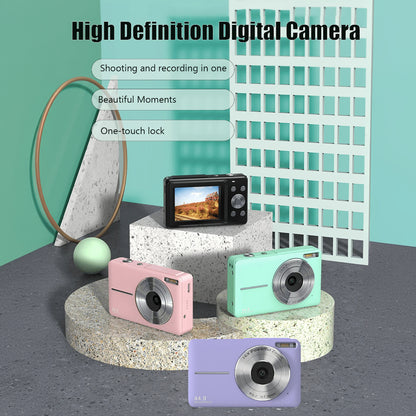 Children's HD Mini Digital Camera - Ideal Entry-Level Camera for Boys and Girls, Perfect Gift for Christmas and Birthdays
