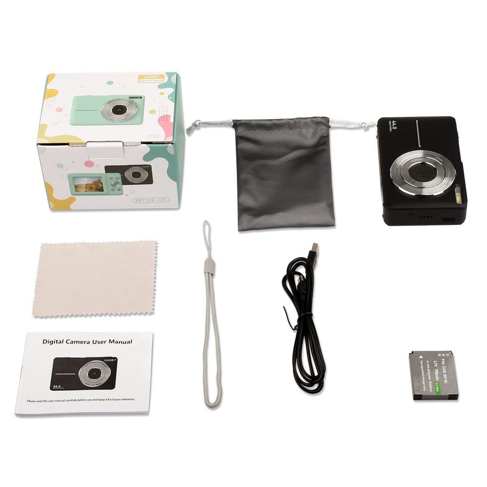 Children's HD Mini Digital Camera - Ideal Entry-Level Camera for Boys and Girls, Perfect Gift for Christmas and Birthdays