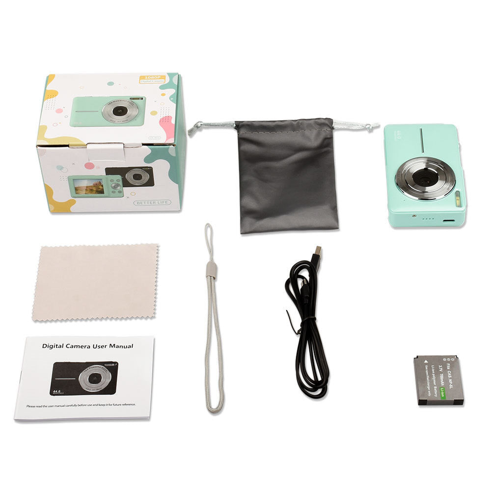 Children's HD Mini Digital Camera - Ideal Entry-Level Camera for Boys and Girls, Perfect Gift for Christmas and Birthdays